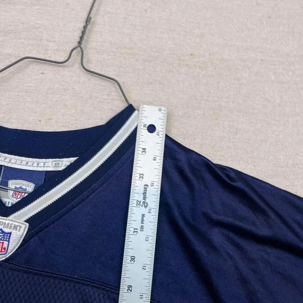 NFL Reebok Dallas Cowboys Tony Romo 9 Mesh Navy‎ Blue Football Jersey - Picture 6 of 8